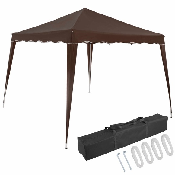 Deuba Faltpavillon Capri - Popup 3x3m dunkelbraun