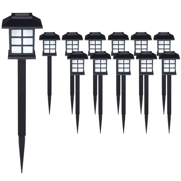 Deuba 12 x LED Solarleuchten