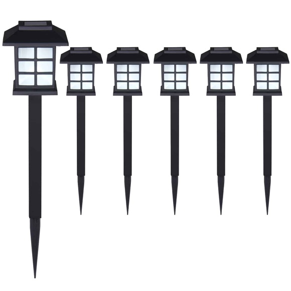 Deuba 6 x LED Solarleuchten