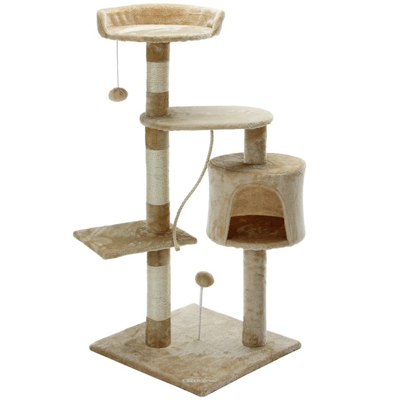 CADOCA Kratzbaum 112cm Beige