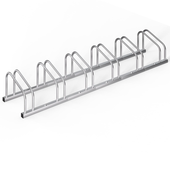 monzana® Fahrradständer 6er 160x32x27 cm