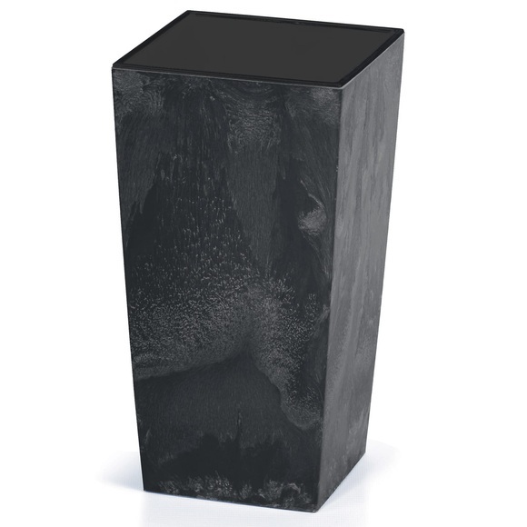 Markenartikel Blumentopf Betonoptik Anthrazit 91L