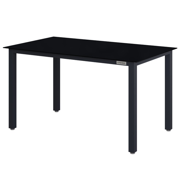 Gartentisch Bern Anthrazit Alu 150x90x75cm