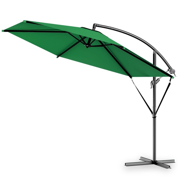 Kingsleeve Ampelschirm Alu Grün Ø300cm