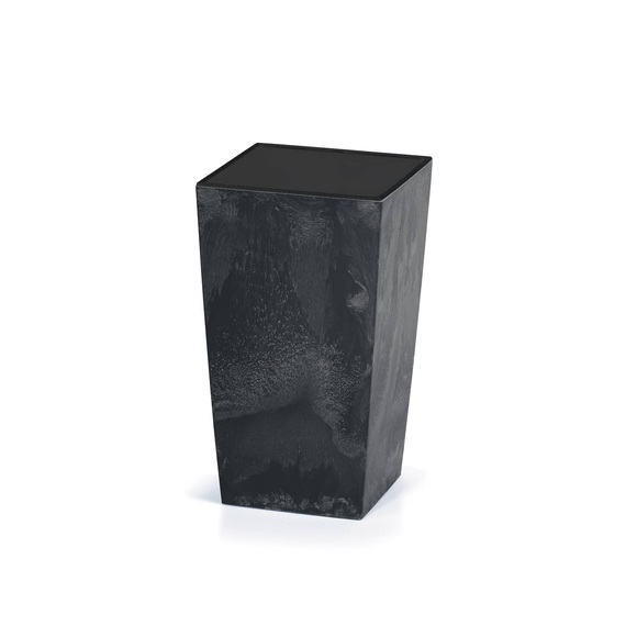 Markenartikel Blumentopf Betonoptik Anthrazit 26L