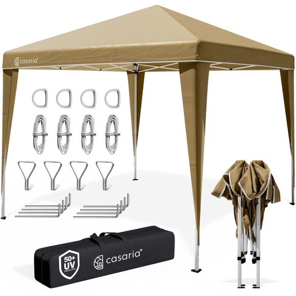Deuba Faltpavillon Capri - Popup 3x3m beige
