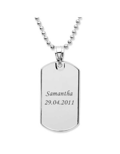 Silberne Kette mit Anhänger - Anhänger