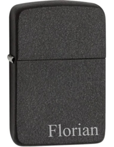 Zippo Black Crackle - Zippo Feuerzeuge