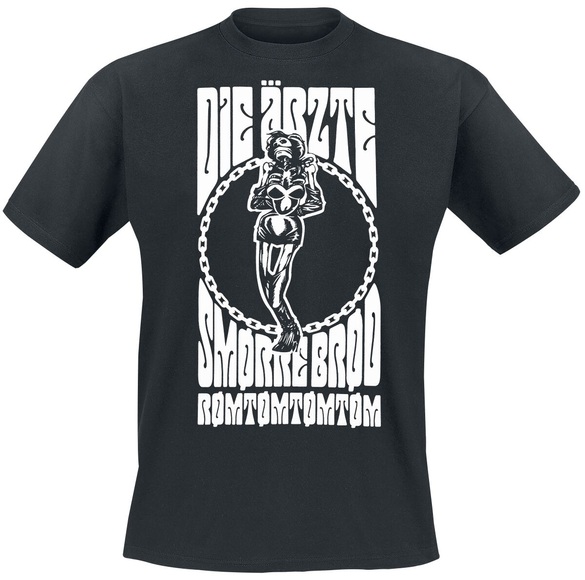 Die Ärzte Smörre Bröd T-Shirt schwarz