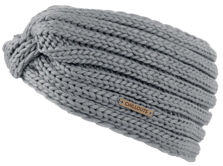 Chillouts Tina Headband Stirnband grau