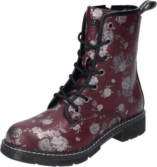 Dockers by Gerli Schnürboots Boots bordeaux/grau