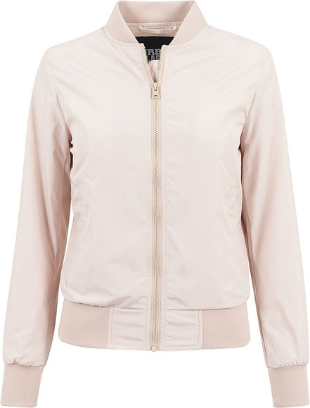 Urban Classics Ladies Light Bomber Jacket Girl-Jacke altrosa