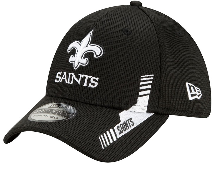 New Era - NFL NFL - 39THIRTY New Orleans Saints Sideline Home Black Baseball-Cap schwarz