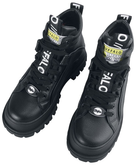Buffalo Aspha NC Mid Sneaker schwarz