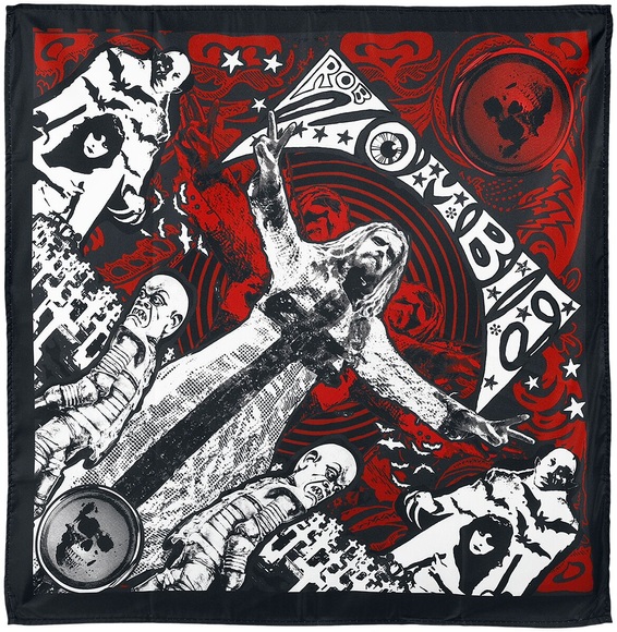 Rob Zombie Preacher collage - Bandana Bandana multicolor