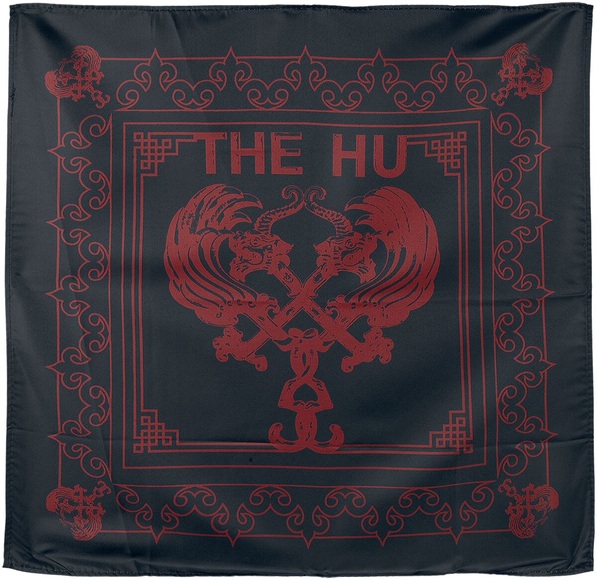 The Hu Red logo - Bandana Bandana multicolor