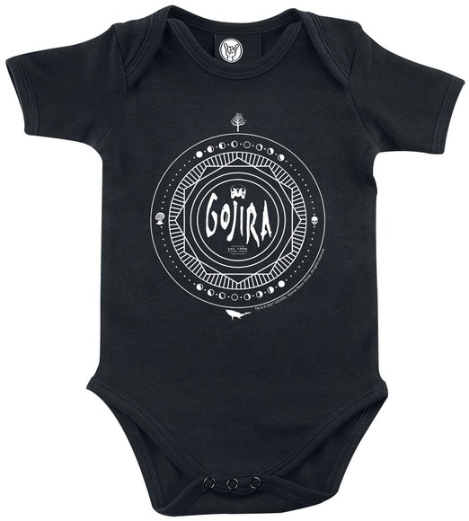 Gojira Metal-Kids - Moon Phases Body schwarz