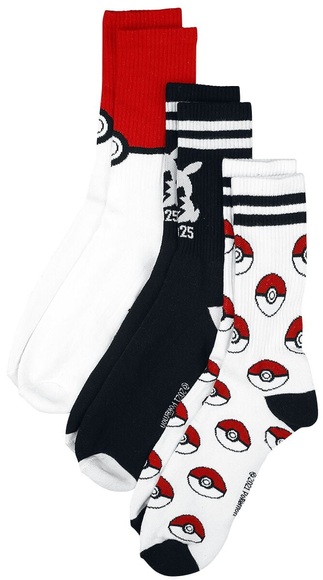 Pokémon Sport Socken Socken multicolor