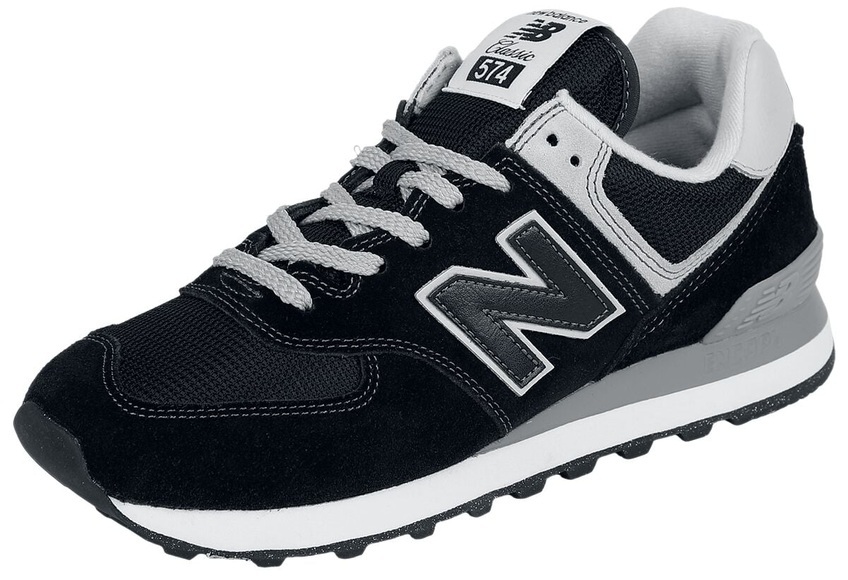 New Balance 574 Green Leaf Evergreen Sneaker schwarz