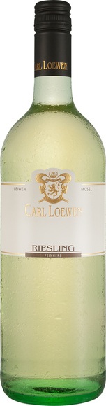 Vitt vin Carl Loewen Riesling halvtorr 1,0l Mosel 7,99 € per l
