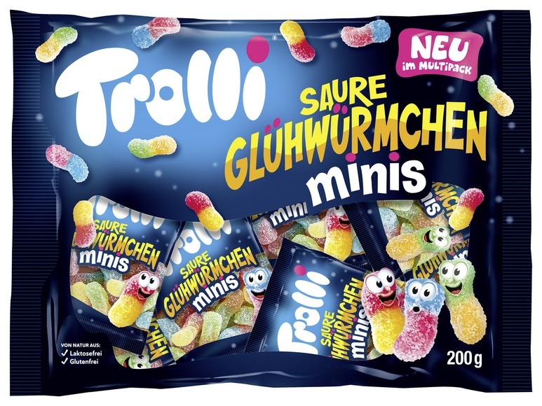 Trolli Saure Glühwürmchen minis 200G