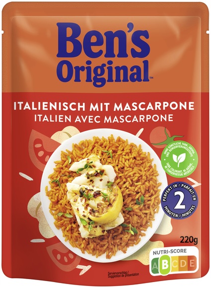 Ben's Original Express Reis Italienisch mit Mascarpone 220G