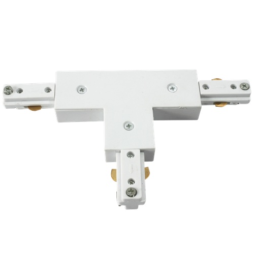 KnightsBridge 230V Track T-connector - White