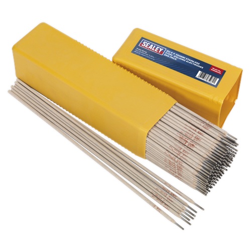 Sealey Welding Electrodes Stainless Steel Ø2.5 x 300mm 5kg Pack