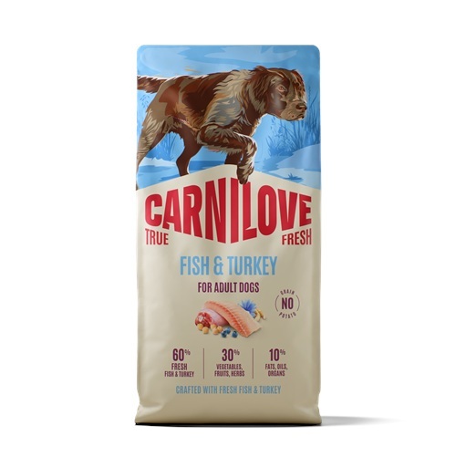 Carnilove True Fresh Adult Dog Food 1.4KG - Fish & Turkey