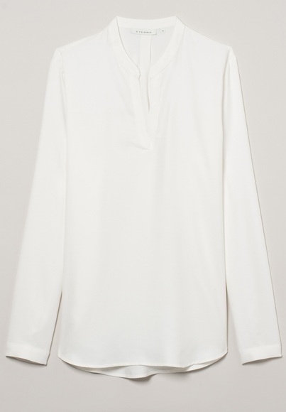 ETERNA LANGARM BLUSE MODERN CLASSIC CHAMPAGNER UNIFARBEN