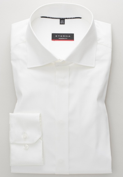 ETERNA LANGARM HEMD MODERN FIT PERFORMANCE SHIRT STRETCH CHAMPAGNER