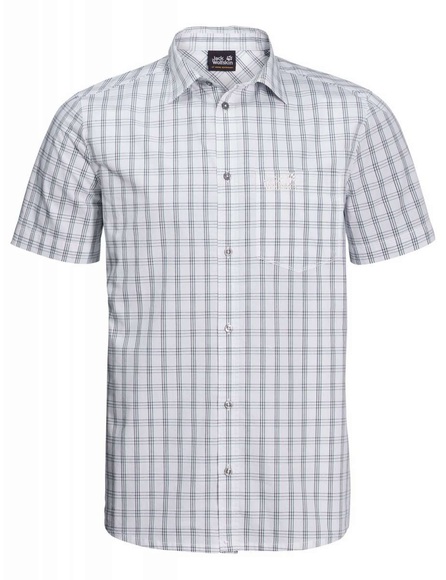Jack Wolfskin Herren Hemd Hot Springs white rush checks XXL