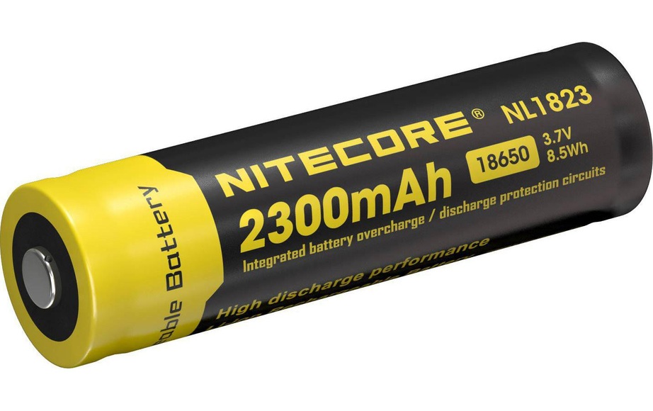 NiteCore Lithium Ion Akku 18650, 2300 mAh NL1823