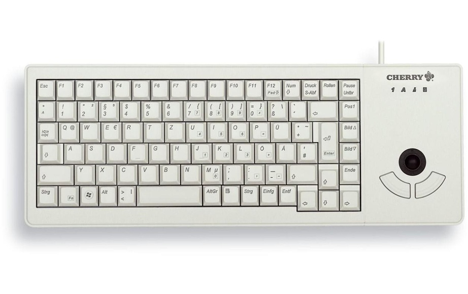 CHERRY G84-5400 USB-Tastatur Schweiz, QWERTZ, Windows® Grau