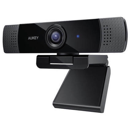 Aukey Webcam 1080 Dual Mic black USB 2.0