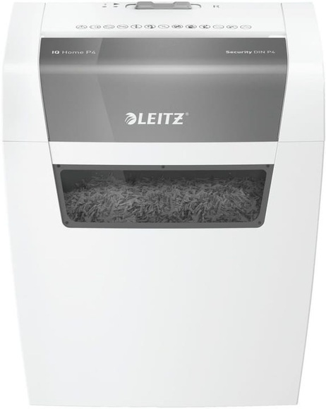 LEITZ Aktenvernichter IQ 80340000 Home, P-4, 15lt