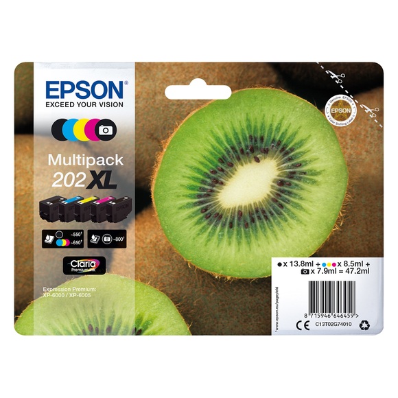 Epson Multipack 202Xl Tintenpatrone