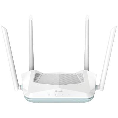D-Link AX1500 R15 WLAN-Router Gigabit Ethernet Dual-Band (2,4 GHz/5 GHz) Weiß