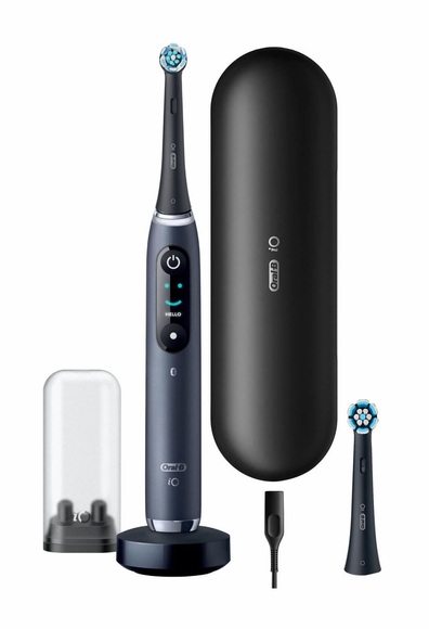 Oral-B iO 9 + Sensitive Zahnbürste schwarz