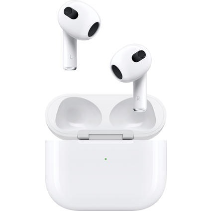 APPLE AirPods (3. Generation) mit Lightning Ladecase - True Wireless Kopfhörer (In-ear, Weiss)