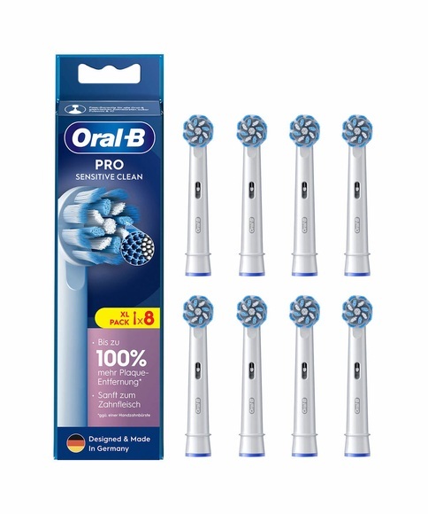 Oral-B Pro Sensitive Clean 8er Bürstenkopf