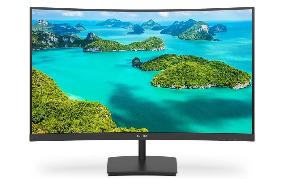 Philips E-line 241E1SC - LED-Monitor - gebogen - 61 cm (24