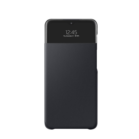 Samsung - Galaxy A32 Antibakterielle Smart S View Cover Flipcase Hülle (EF-EA325PBEGEW) - Schwarz