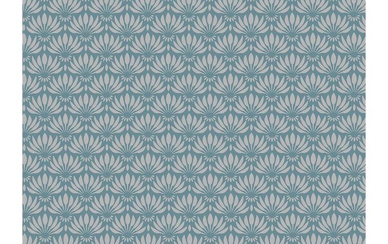 Braun + Company Geschenkpapier By Nature Papyrus 70 cm x 1 m, Blau