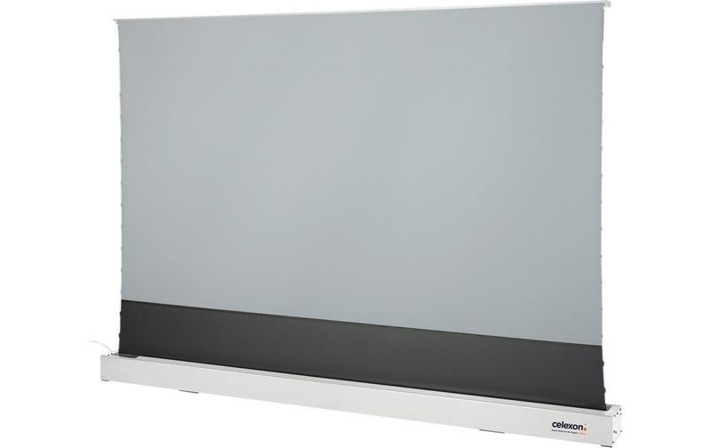 Celexon Bodenleinwand CLR HomeCinema UST elektrisch 110