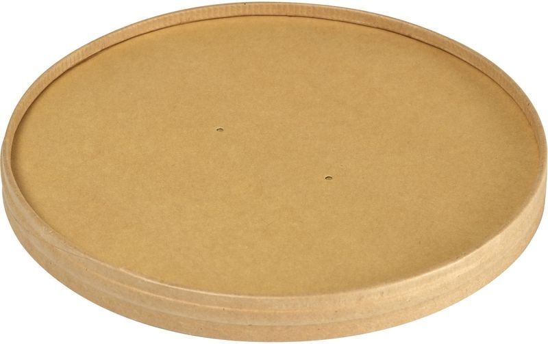 BioPak Deckel zu Salat-Schale Ronda 900 und 1300 ml Braun, 50 Stück