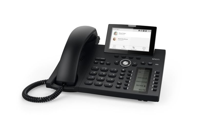 snom Tischtelefon D385N Festnetztelefon