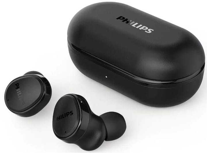 Philips TAT4556BK - True Wireless-Kopfhörer mit Mikrofon - im Ohr - Bluetooth - aktive Rauschunterdrückung - Schwarz