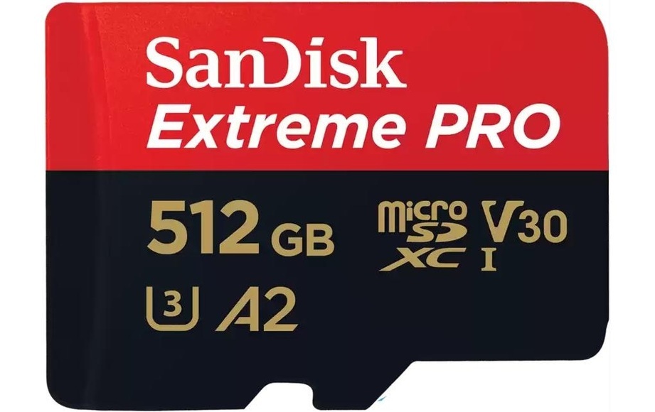 SanDisk Extreme PRO 512 GB MicroSDXC UHS-I Klasse 10