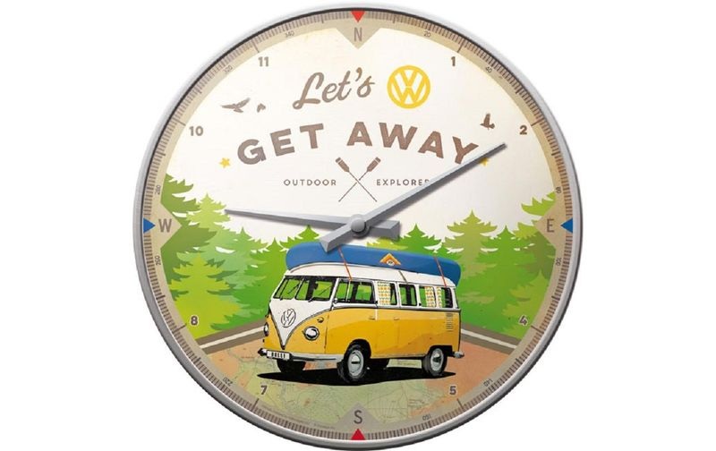 Wanduhr »Wanduhr VW Bulli«